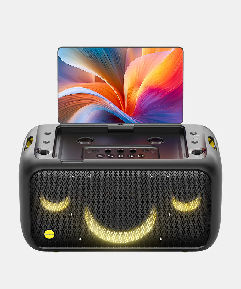 Machine audio sans fil portable Break X1 Premium, woofer de 6,5" et écran HD de 13,3"