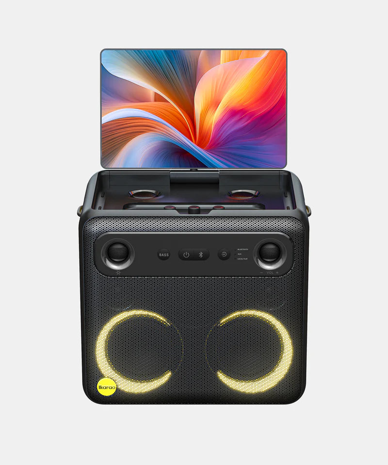 Machine audio sans fil portable Break X2 Premium, deux woofers de 4 pouces et écran HD de 10,1 pouces