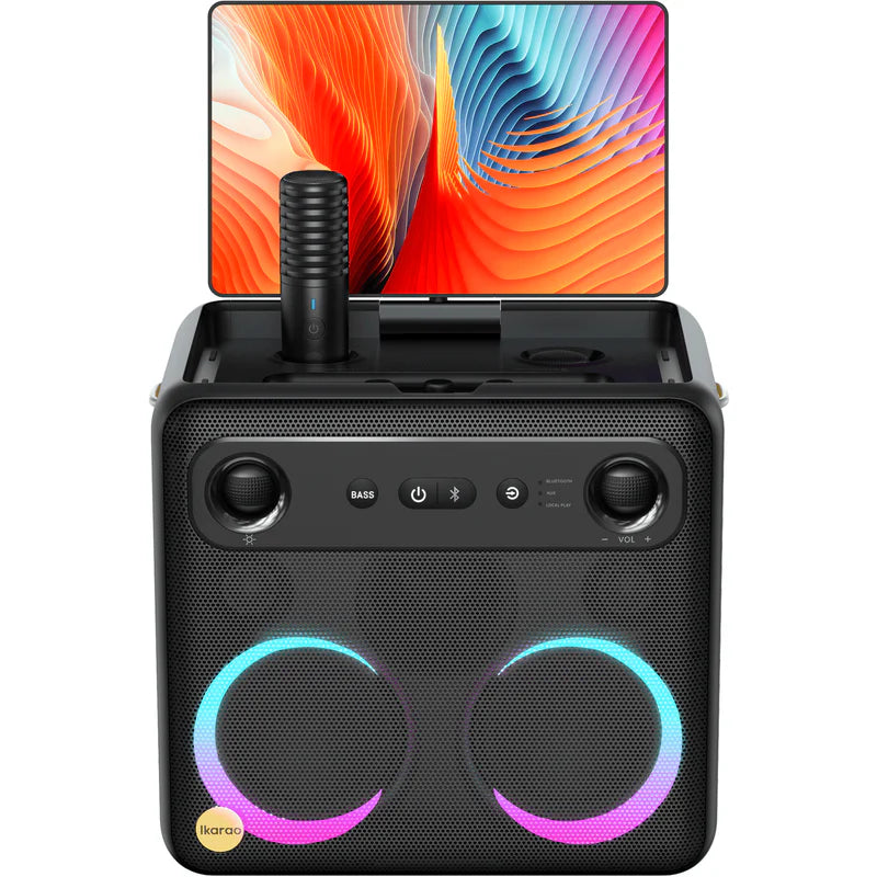 Machine audio sans fil portable Break X2 Premium, deux woofers de 4 pouces et écran HD de 10,1 pouces