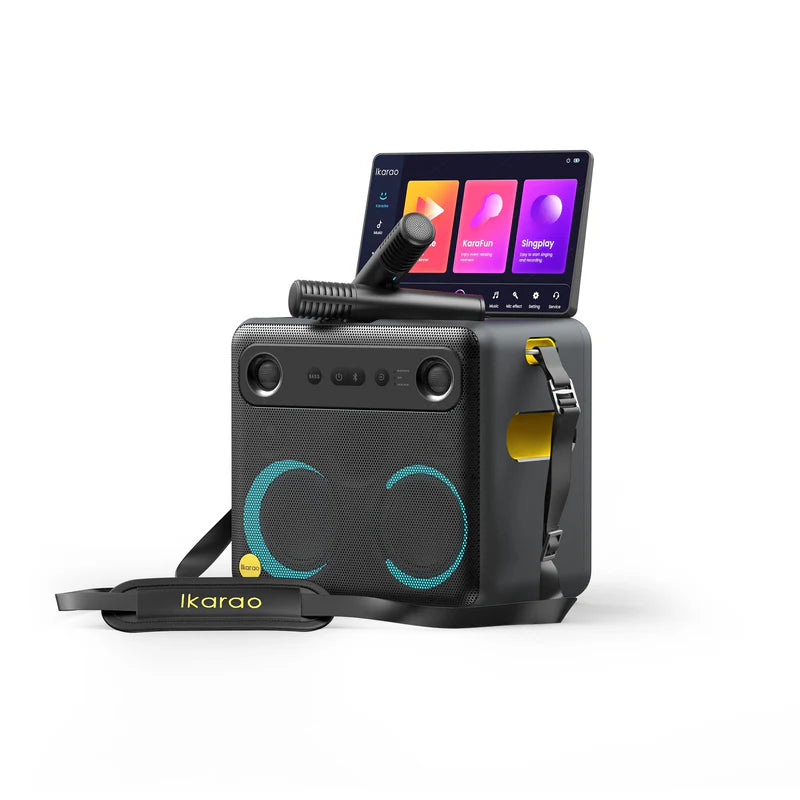 Machine audio sans fil portable Break X2 Premium, deux woofers de 4 pouces et écran HD de 10,1 pouces